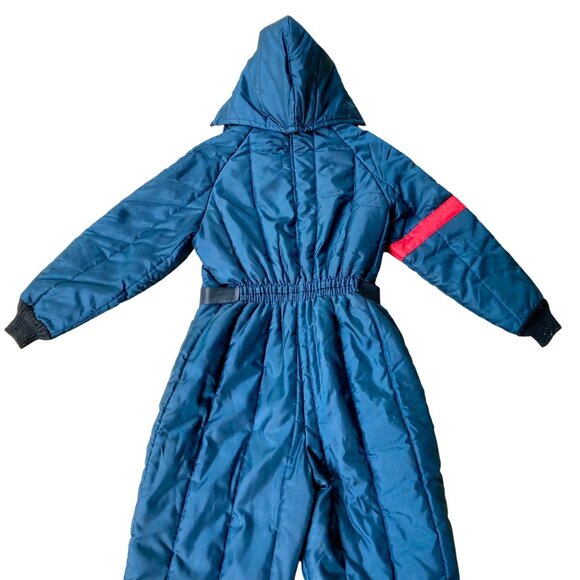 Vintage JC Penny Snowmobile Snowsuit Women's Size 16-18 Large-Regular Snow Suit - Picture 8 of 9